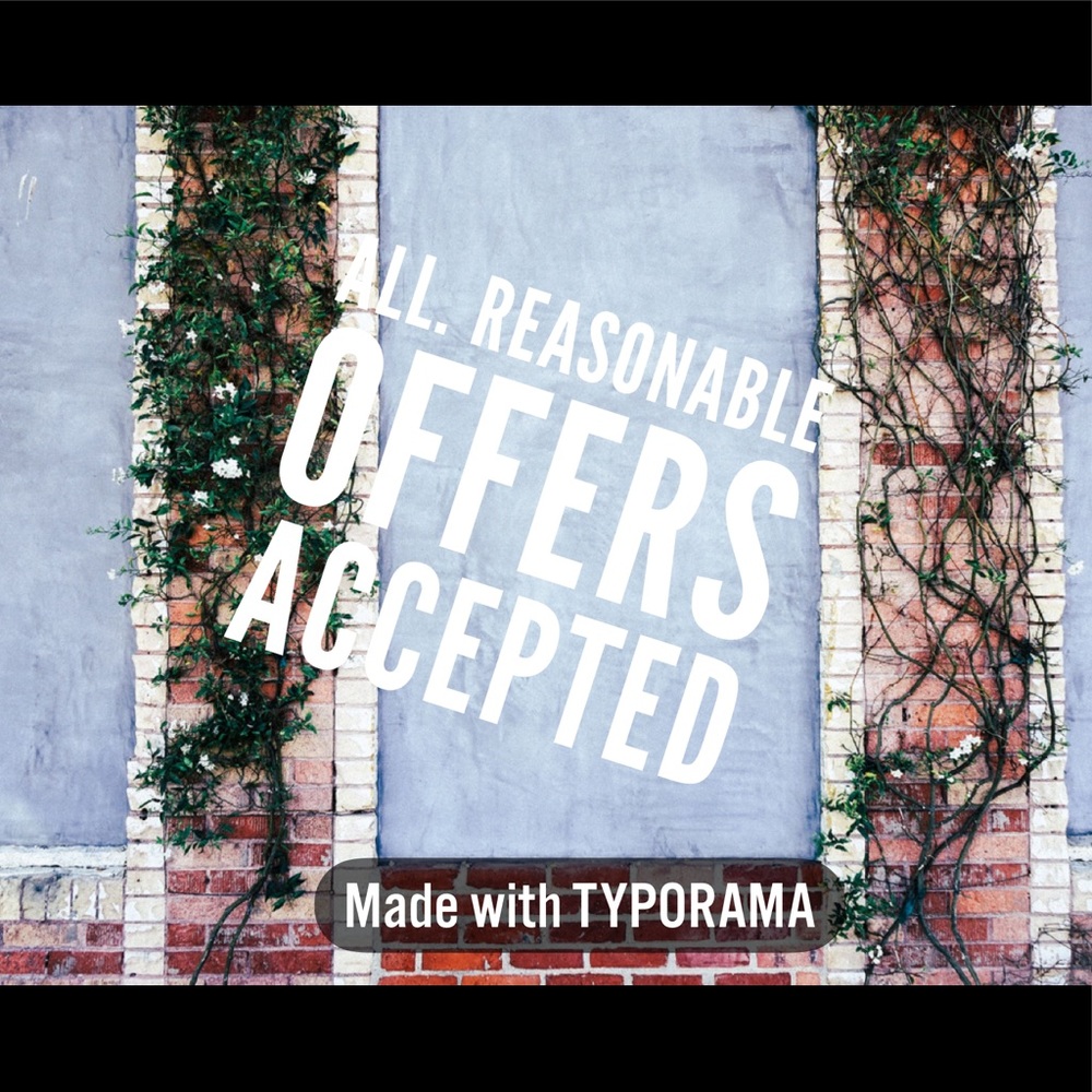 OFFERS.   ACCEPTED